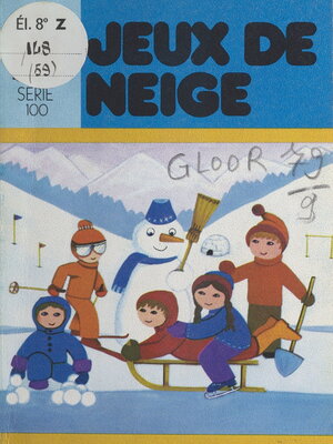 cover image of Jeux de neige